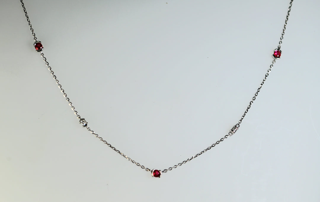 Colored Stone Necklace