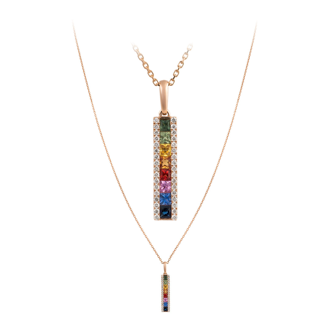 Colored Stone Pendant