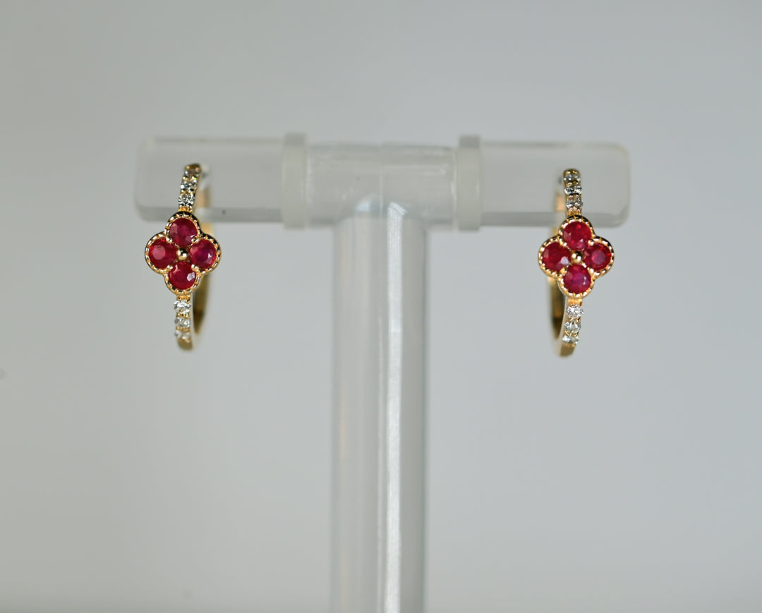 Colored Stone Earring