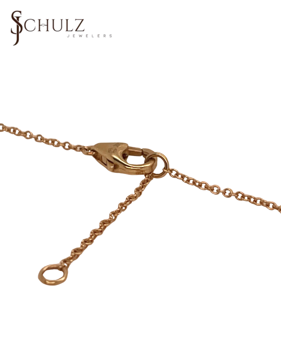 Diamond Clover Two-Toned Necklace