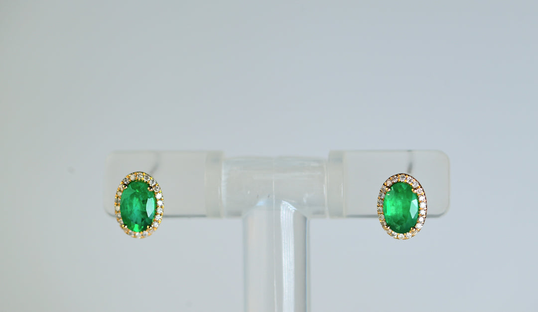 Colored Stone Earring