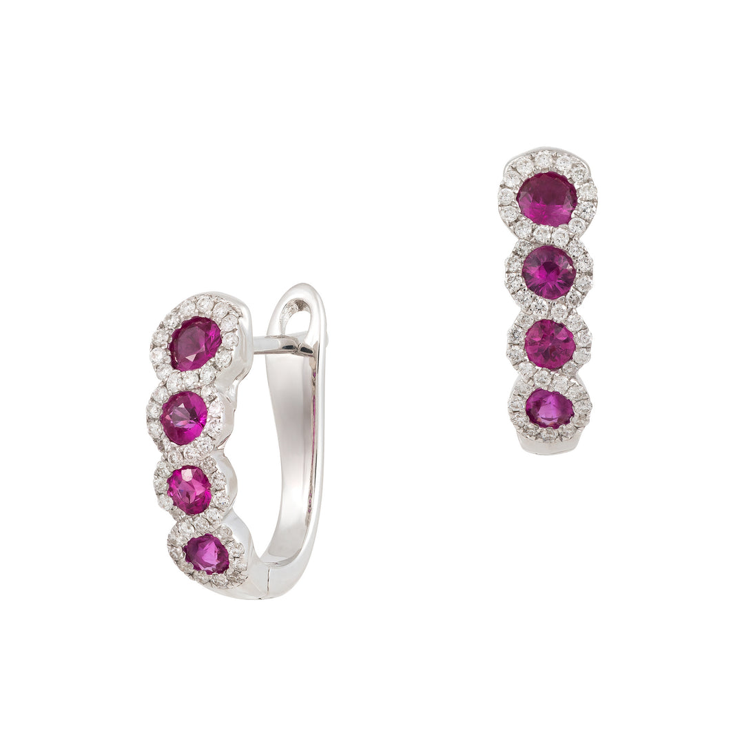 Colored Stone Earring