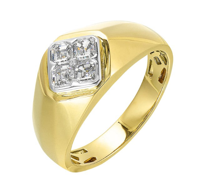 Diamond Fashion Rings  -  Men'