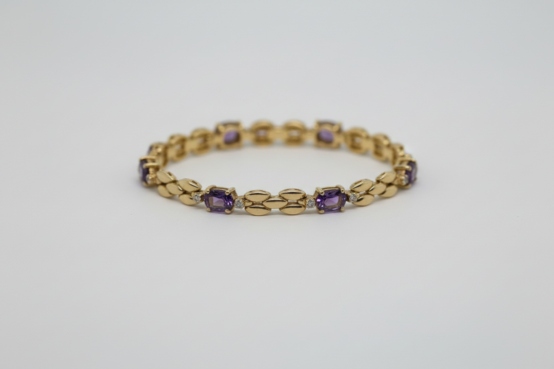 Colored Stone Bracelet