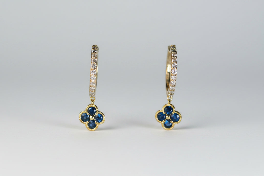 Colored Stone Earring