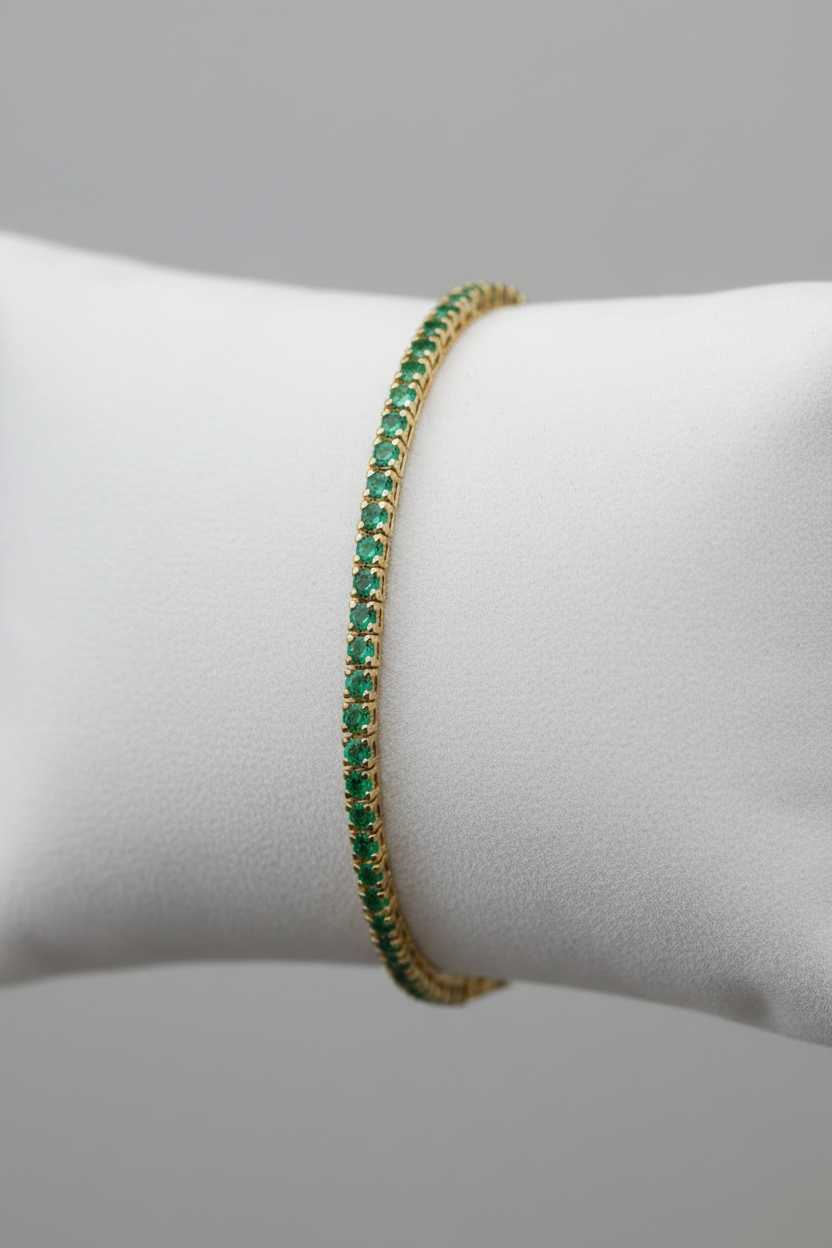 Colored Stone Bracelet