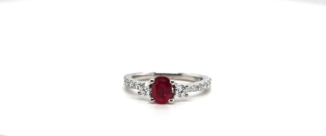 Colored Stone Rings  -  Women'