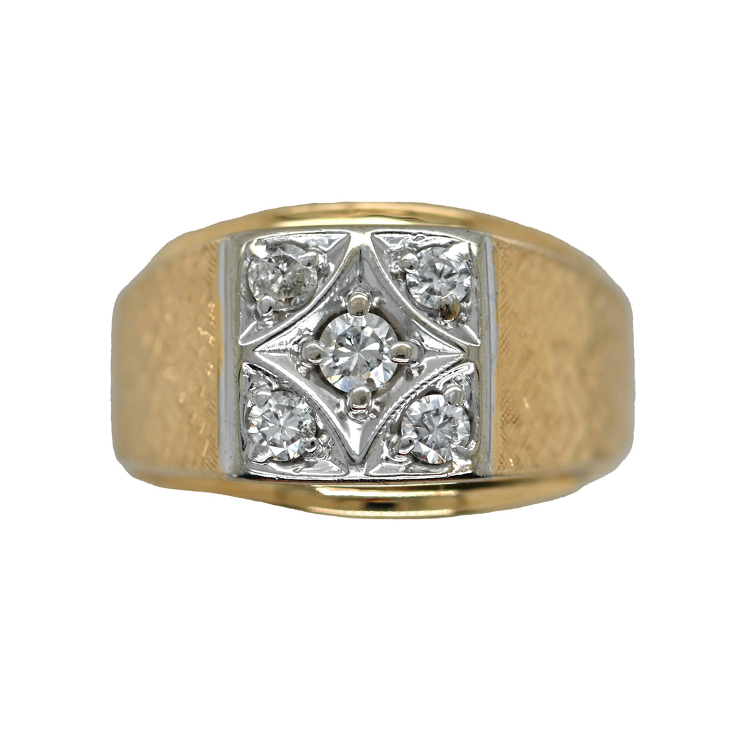 Florentine Center with Beveled Edge Ring