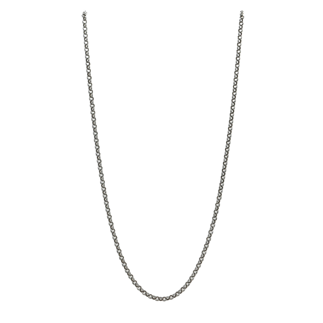 Sterling Silver 16" Cable Chain with Claw Catch