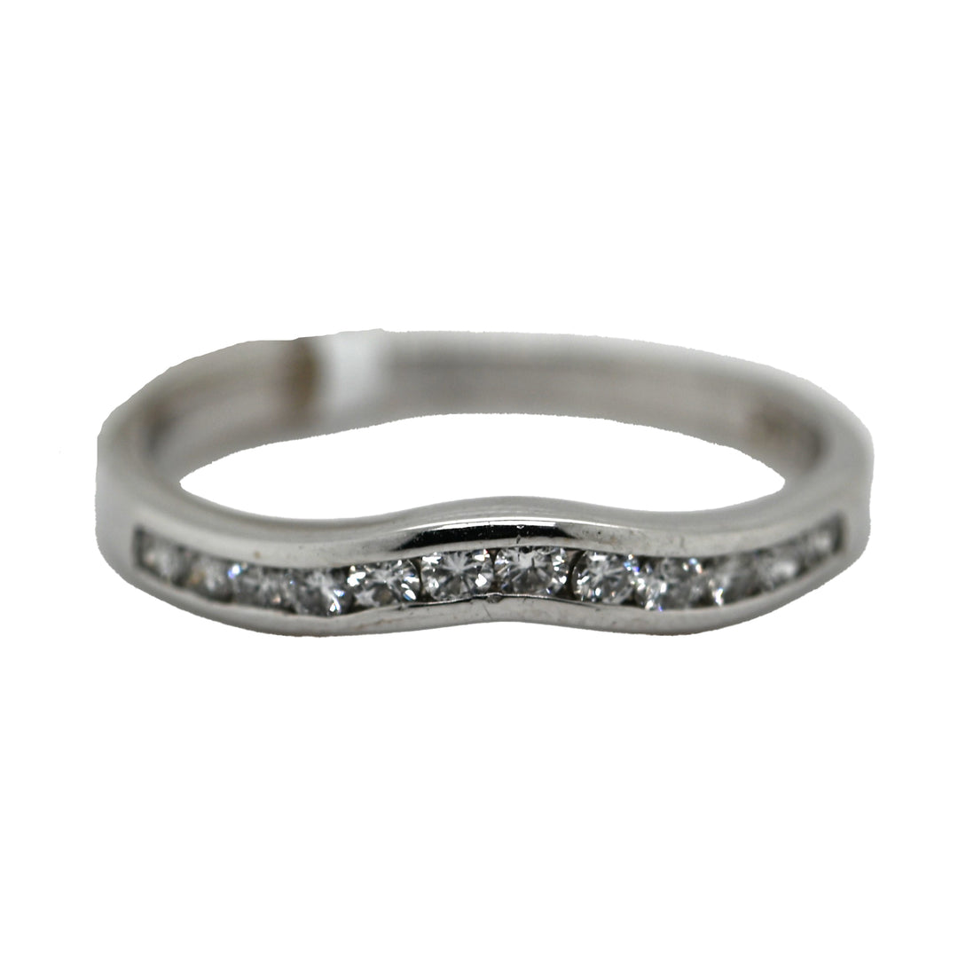 Women's White Gold Diamond Wedding Band