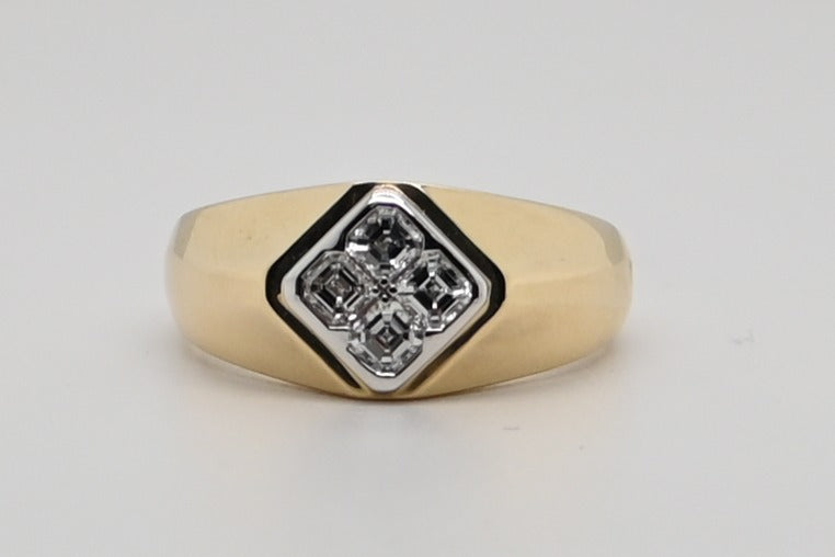 Diamond Fashion Rings  -  Men'