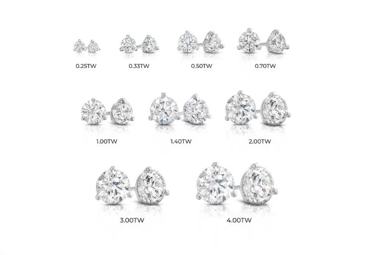 1/2ctw Diamond Stud Earrings
