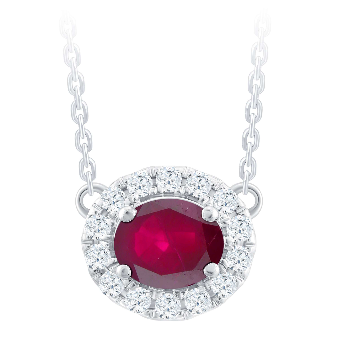 Colored Stone Pendant