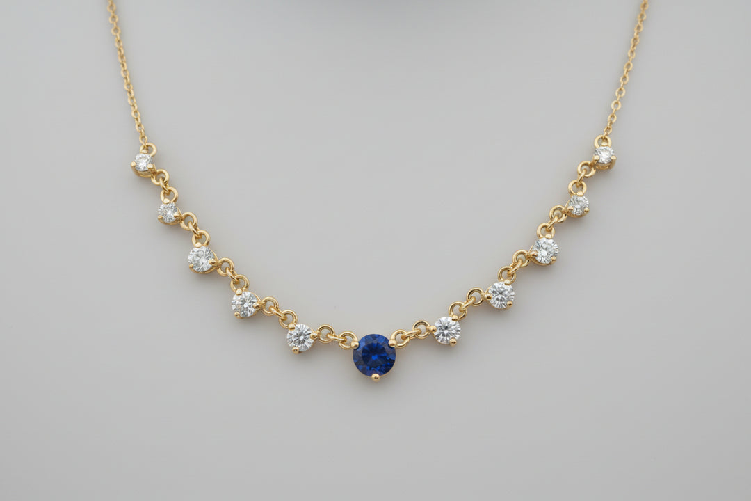 Colored Stone Necklace
