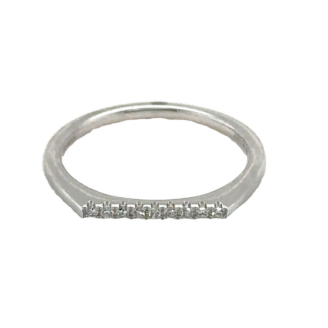 White Gold Diamond Fashion Band