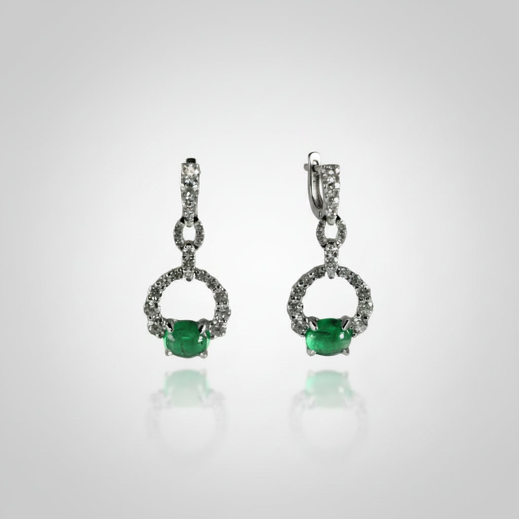 Colored Stone Earring