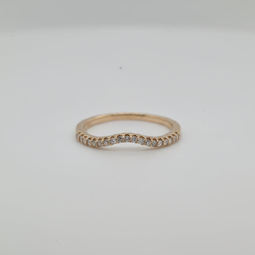 Diamond Wedding Bands  -  Women'