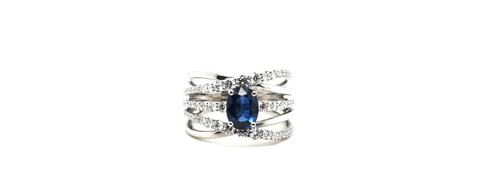 Colored Stone Rings  -  Women'