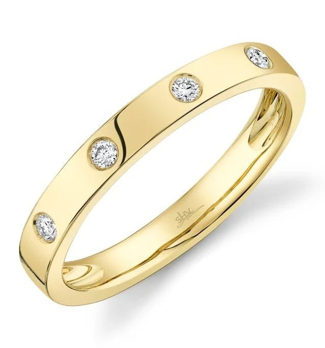 Diamond Wedding Bands  -  Women'