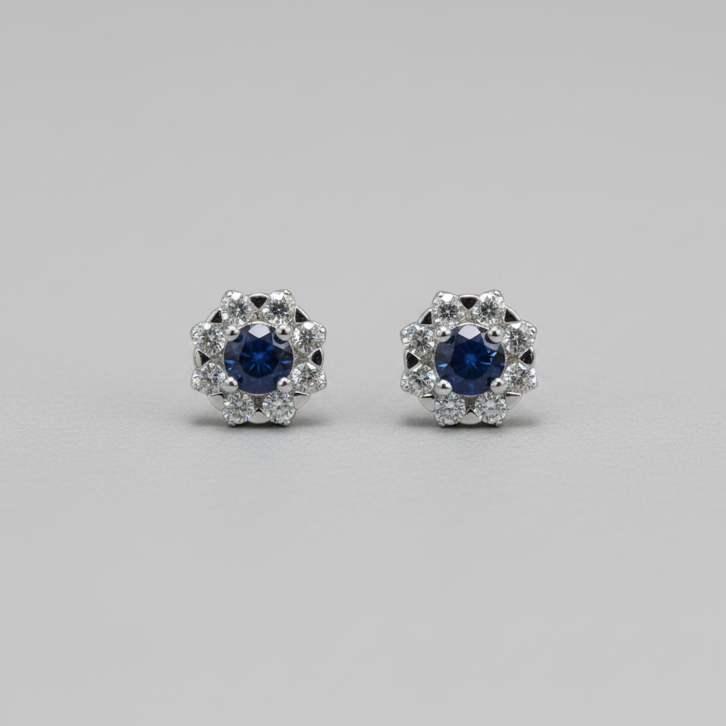 Colored Stone Earring