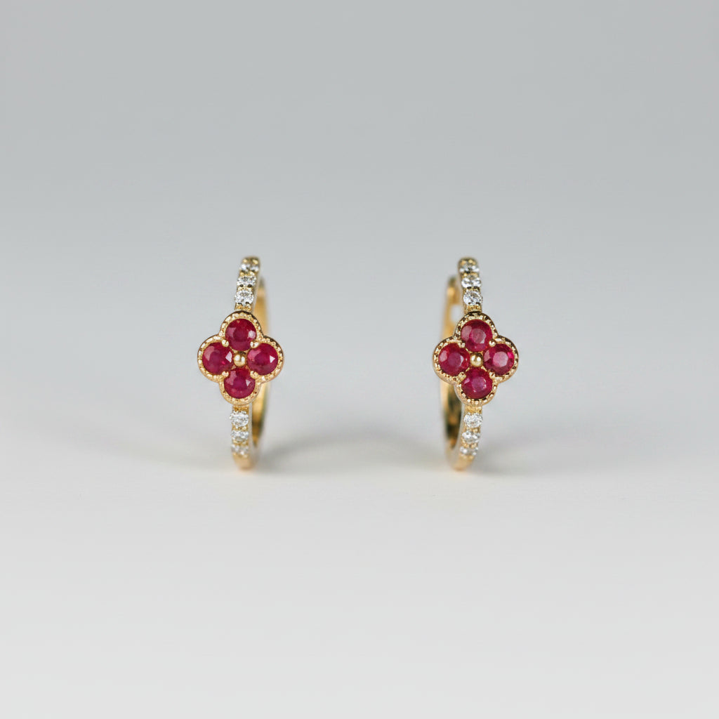 Colored Stone Earring