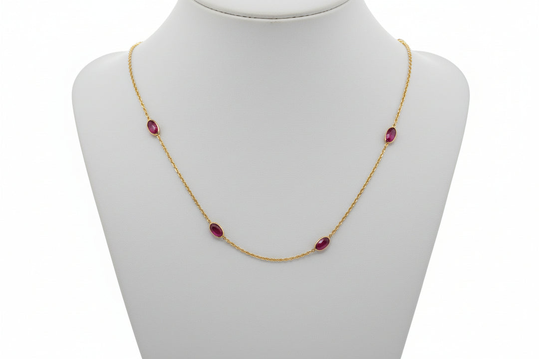 Colored Stone Necklace