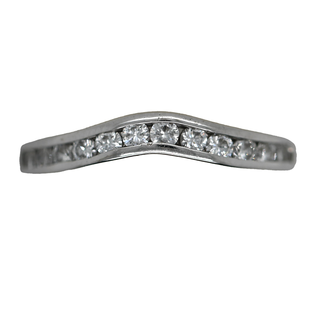 Women's White Gold Diamond Wedding Band