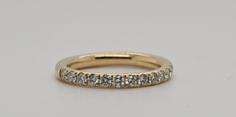 Yellow Gold Wedding Stacking Band