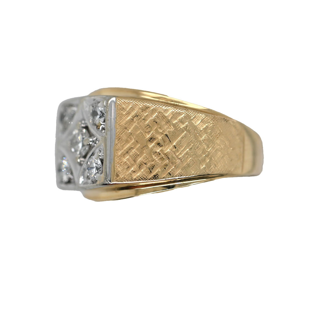 Florentine Center with Beveled Edge Ring