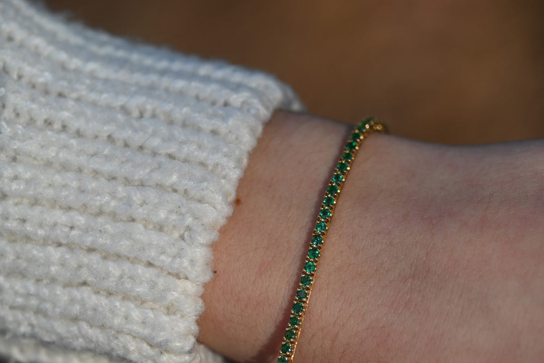 Colored Stone Bracelet
