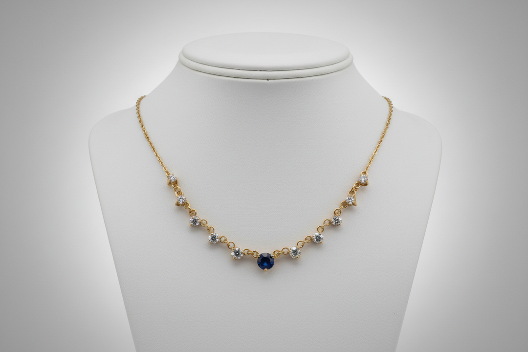 Colored Stone Necklace