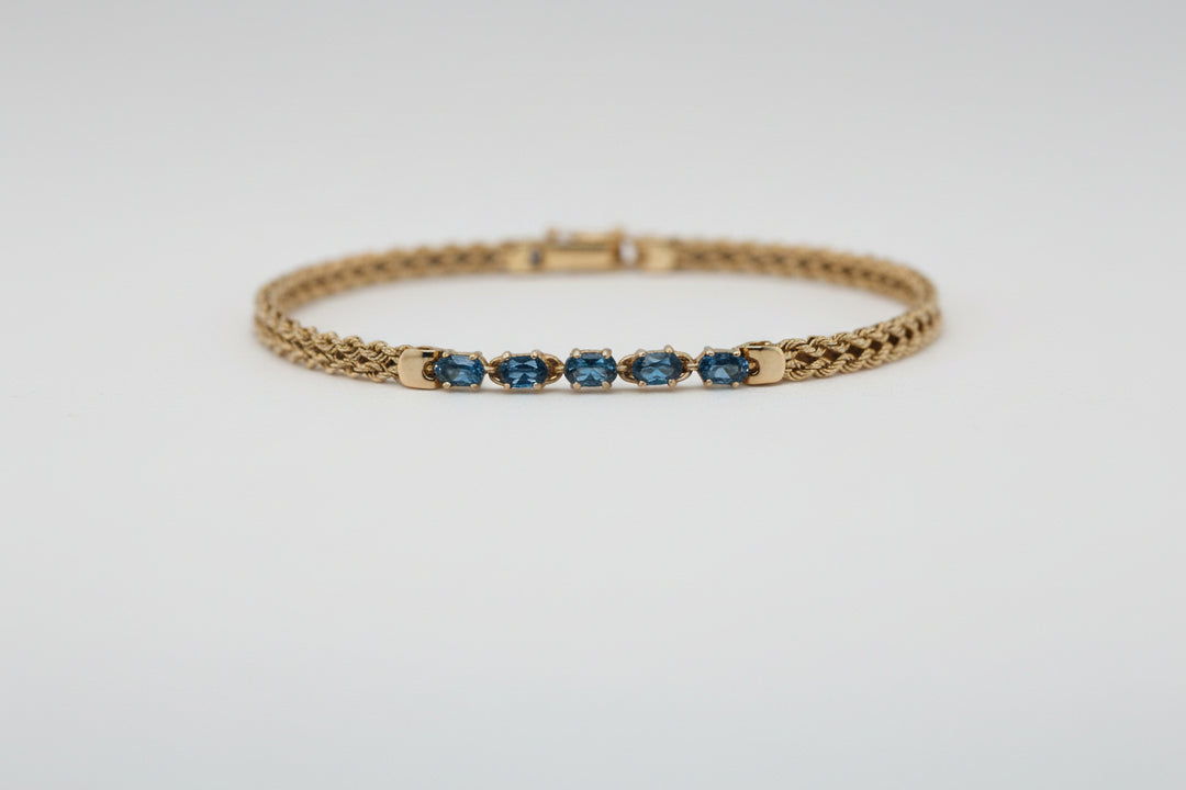 Colored Stone Bracelet