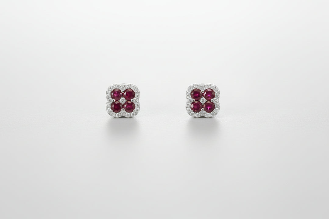 Colored Stone Earring