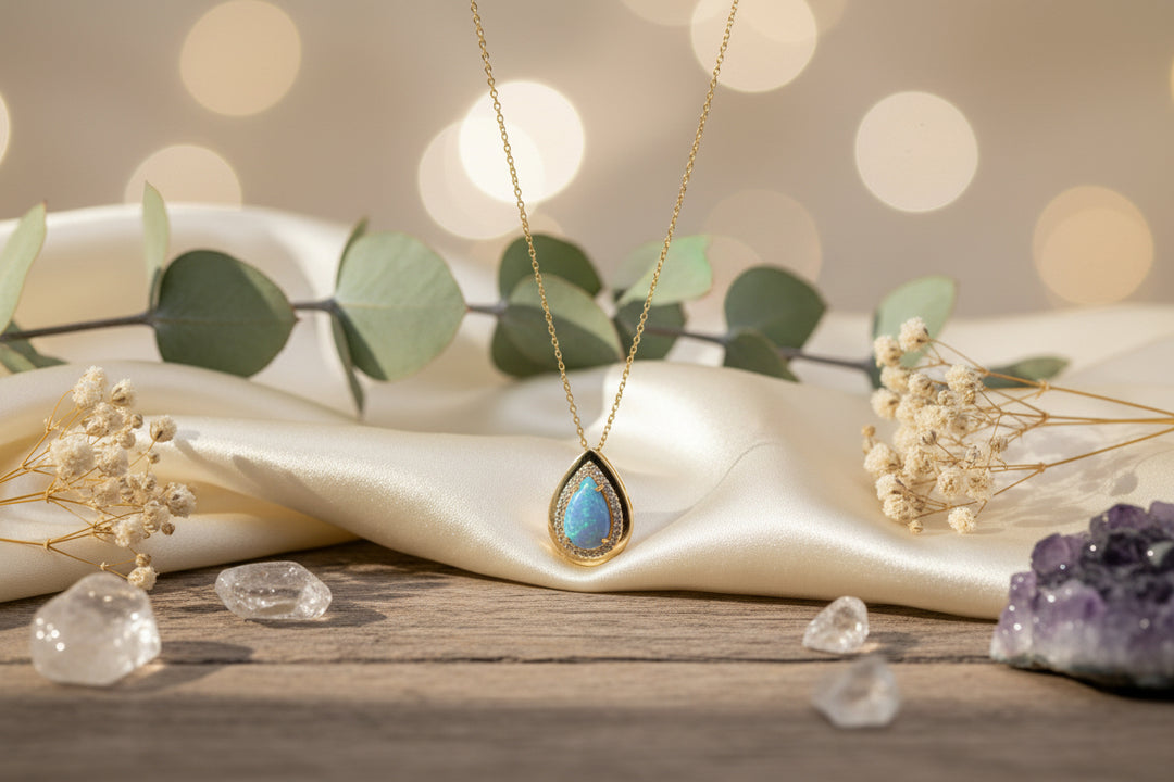 Colored Stone Pendant