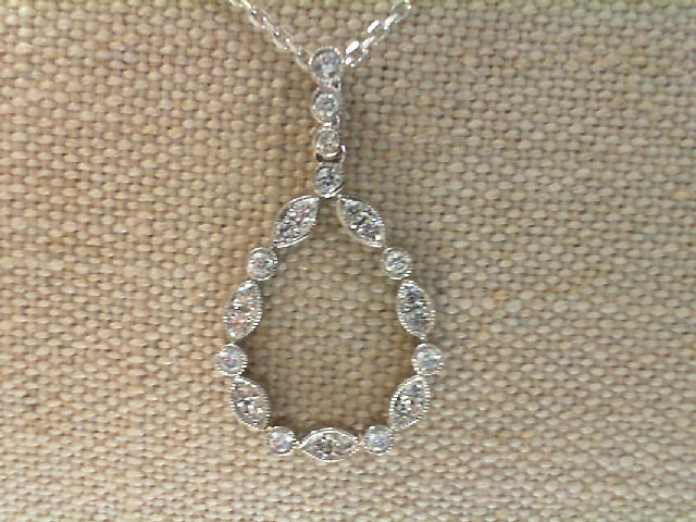 Morganite & Diamond Pendant