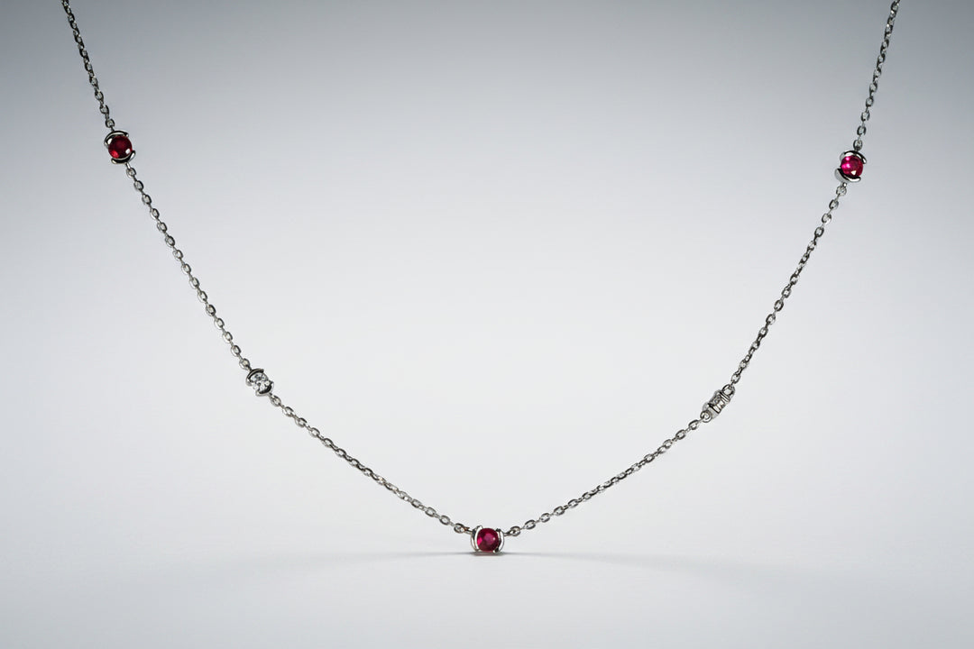 Colored Stone Necklace