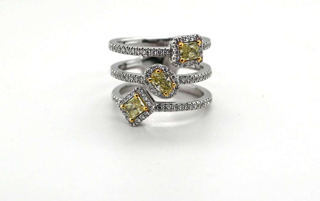 Colored Stone Rings  -  Women'