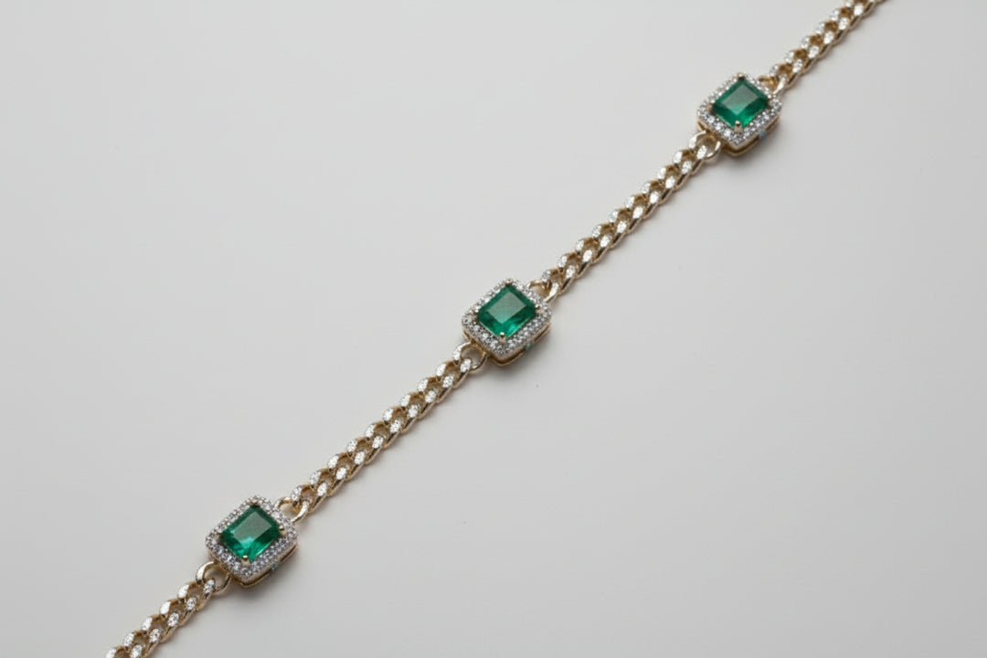 Colored Stone Bracelet