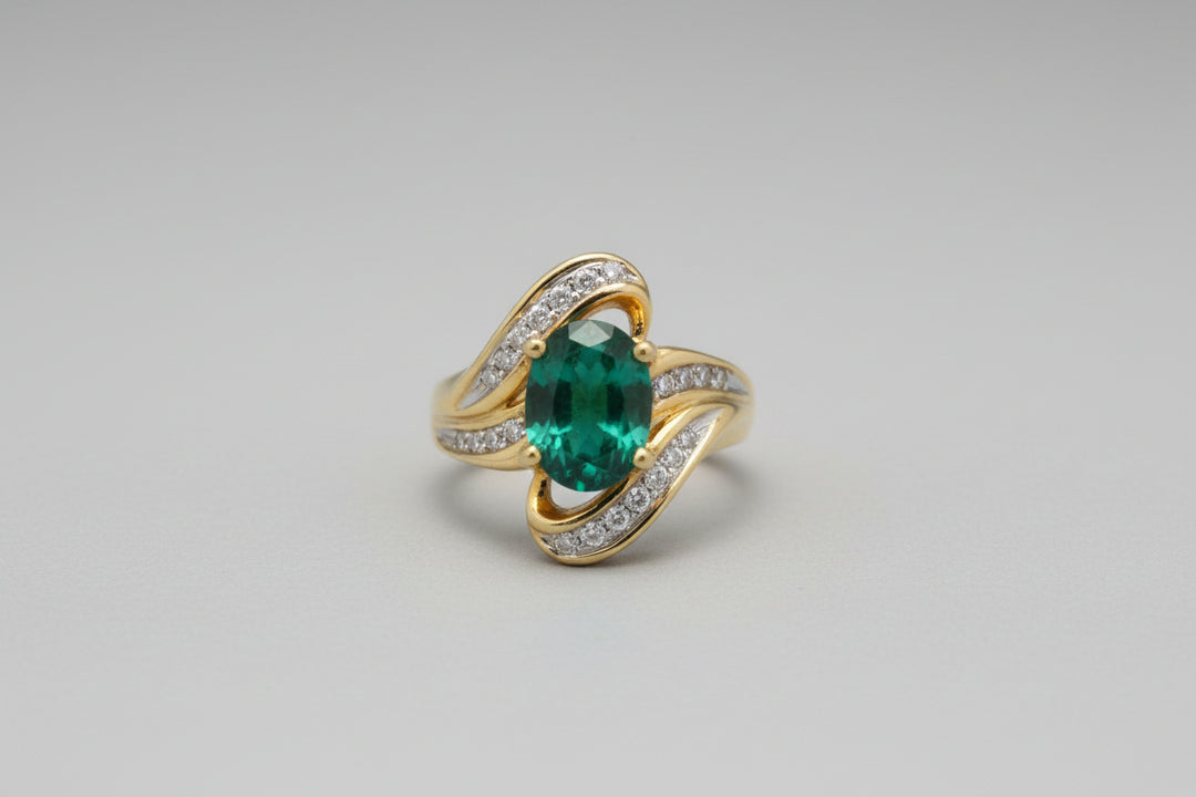 Colored Stone Rings  -  Women'