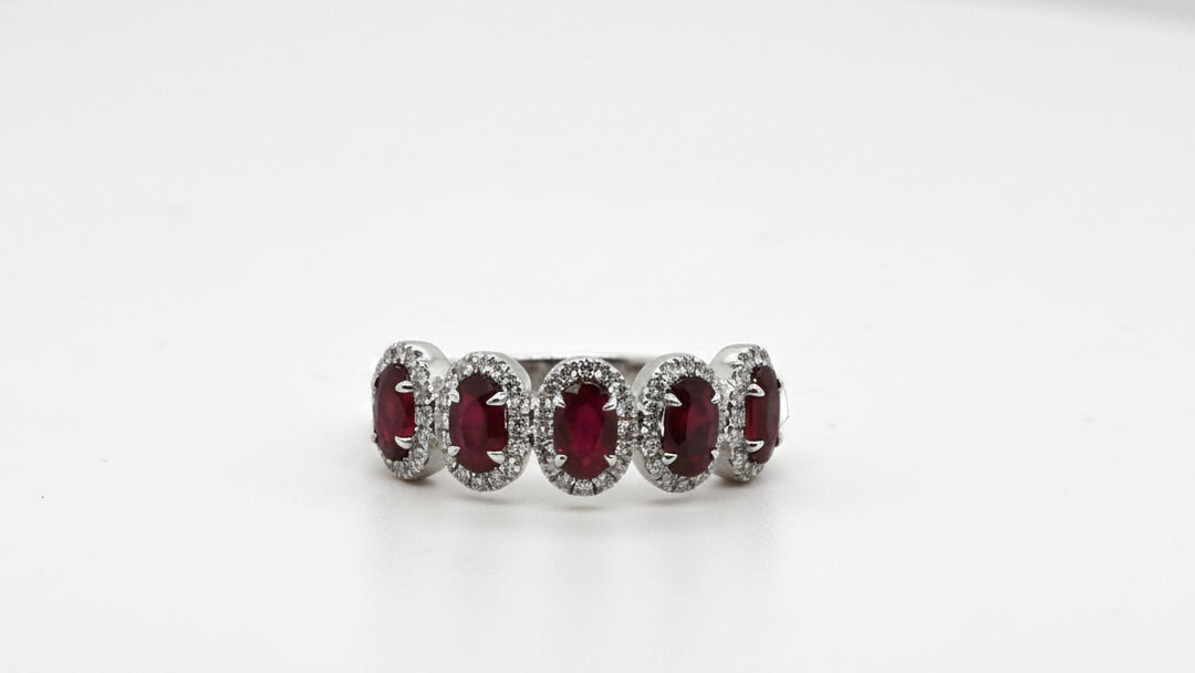 Colored Stone Rings  -  Women'